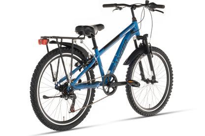 Ranger Plus 7-speed Boys' Bicycle 24 inch Blue
