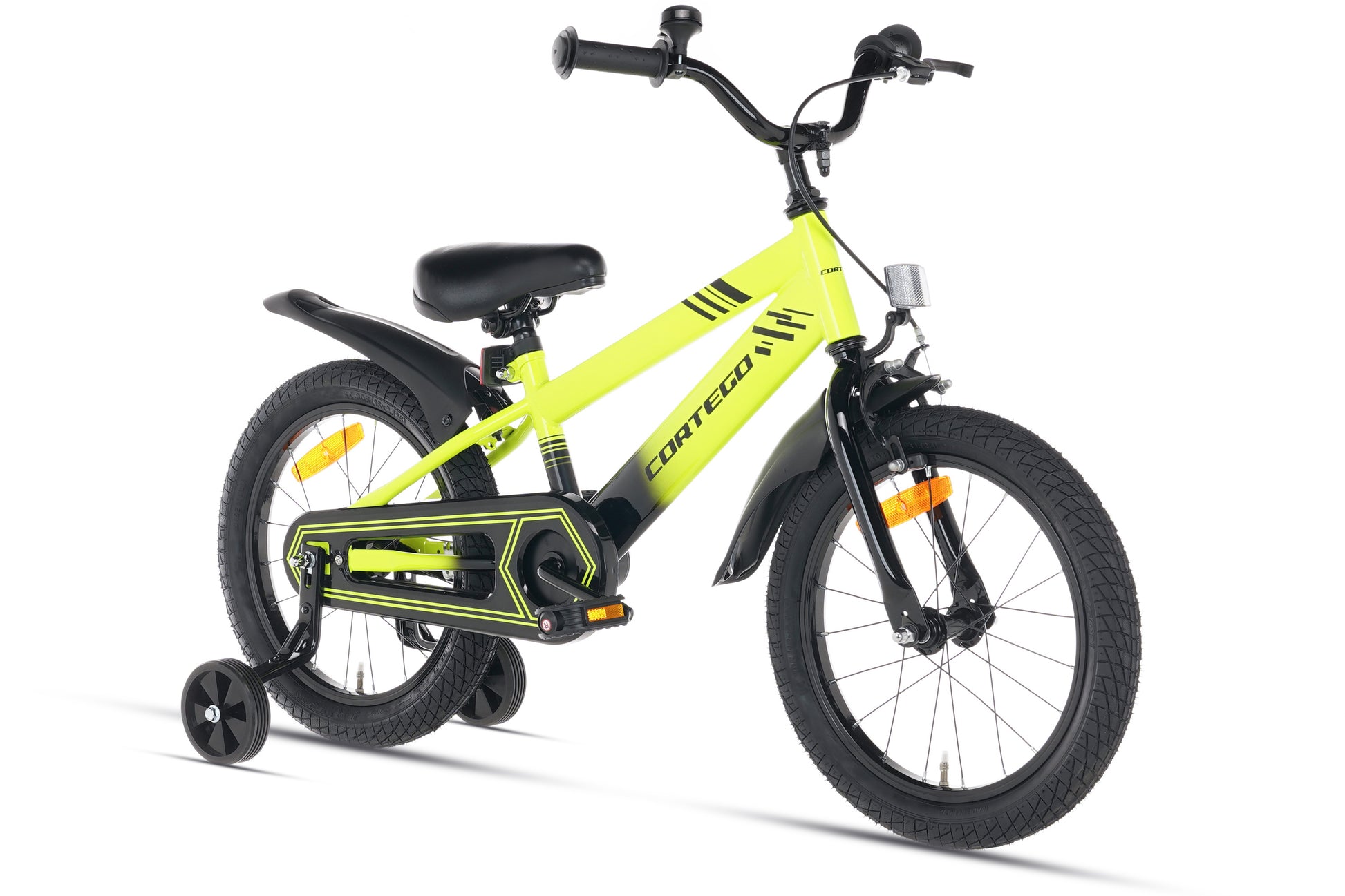 Kinderfahrrad Jungen 16 Zoll - 3-5 Jahre - Grün