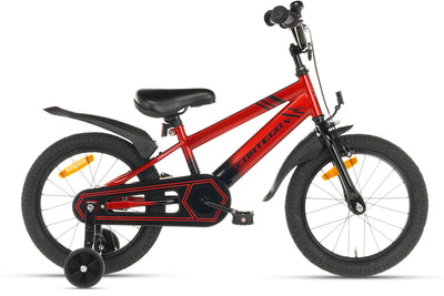 BMX Cross Jungenfahrrad Rot 16 Zoll